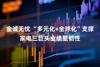 金诚无忧 “多元化+全球化”支撑家电三巨头业绩显韧性