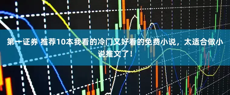 第一证券 推荐10本我看的冷门又好看的免费小说，太适合做小说推文了！