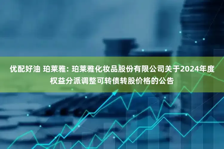 优配好油 珀莱雅: 珀莱雅化妆品股份有限公司关于2024年度权益分派调整可转债转股价格的公告